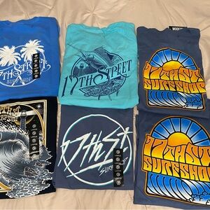 Graphic Surf Shop T-Shirts Set